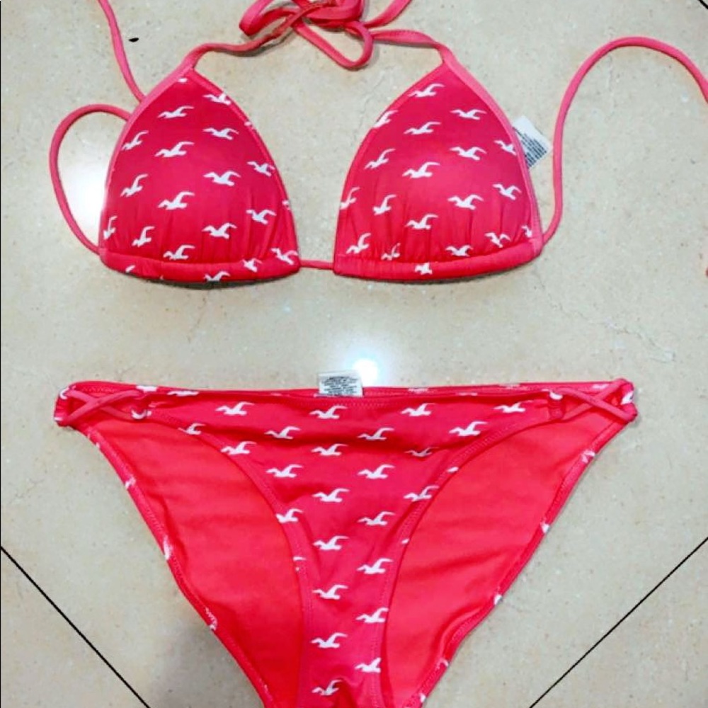 Hollister pink bikini